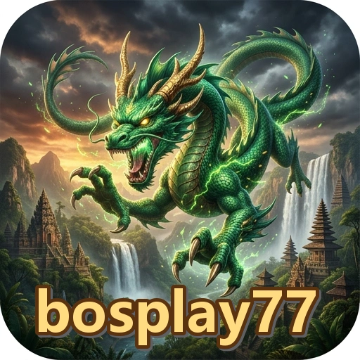Ikon bosplay77 untuk verifikasi berkas APK